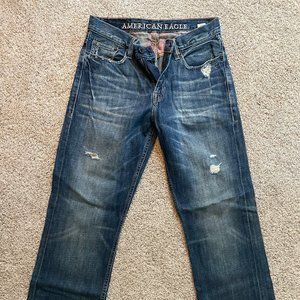 American Eagle Distressed Bootcut Jeans sz 30x32 - Like new